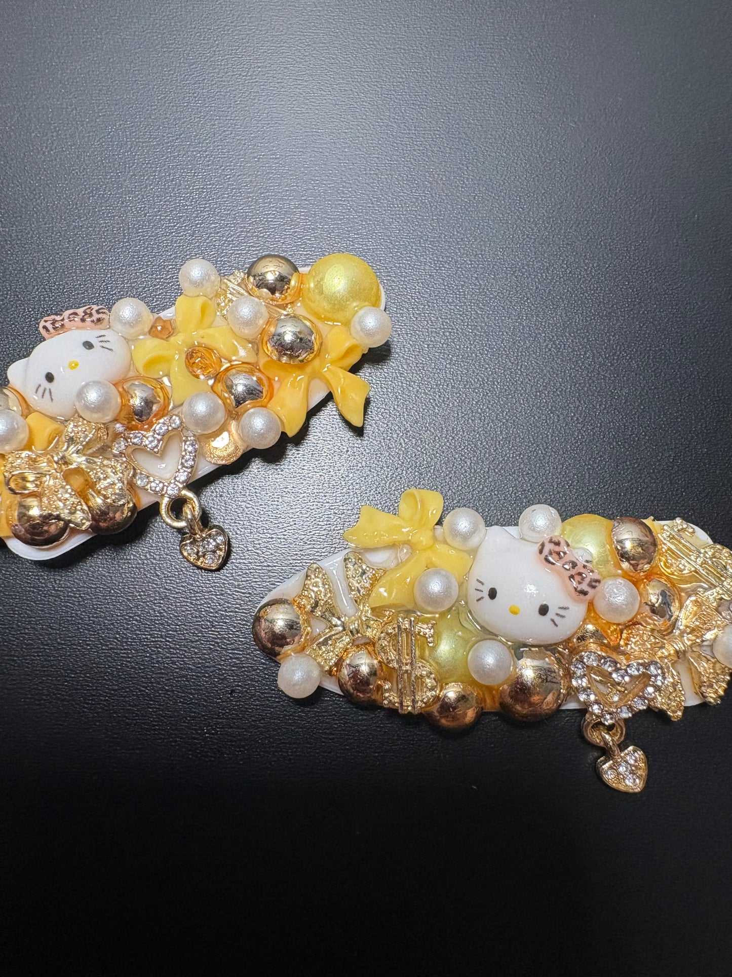 Junked out hair clips