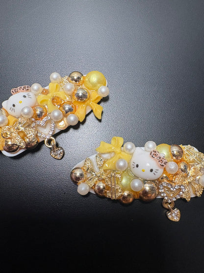 Junked out hair clips
